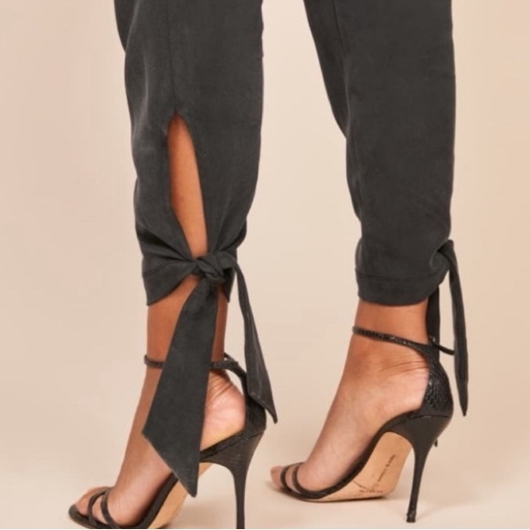 NWT Reformation Petite‎ Avalon Pant black size 0P - Picture 2 of 7